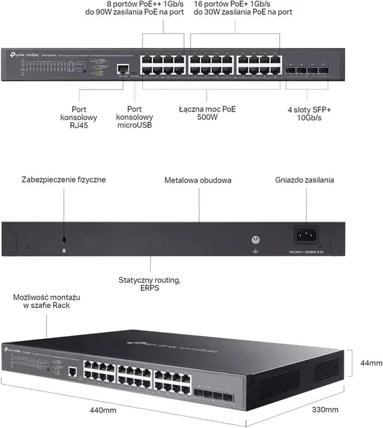 switch-tp-link-tl-sg3428xmpp-stan-nowy-waga-z-opakowaniem-5-kg