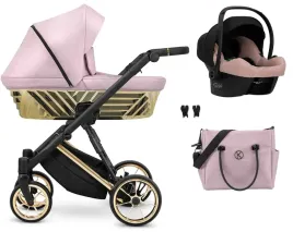 kunert-wozek-2w1-gondola-fotelik-ivento-glam-premium-20-eco-pink-metalic