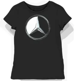 koszulka-damska-czarna-stylowy-blask-gwiazdy-mercedes-xl