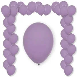 balony-pastel-dusty-rose-decomex-fioletowy-9-100-szt