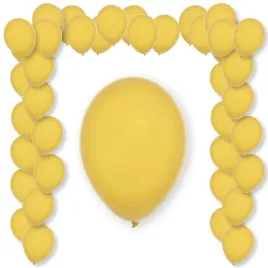 balony-pastel-golden-yellow-decomex-zolty-9-100-szt