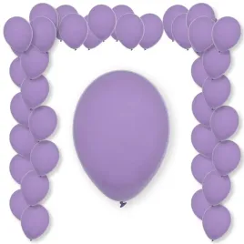 balony-pastel-floral-decomex-fioletowy-jasny-9-100-szt