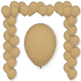balony-pastel-desert-sand-decomex-kremowy-ciemny-9-100-szt