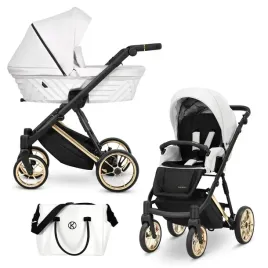 kunert-ivento-premium-bialy-wozek-dzieciecy-zestaw-2w1-08-zlota-rama