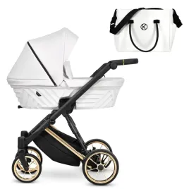 ivento-premium-kunert-bialy-wozek-dzieciecy-gondola-1w1-08-zlota-rama