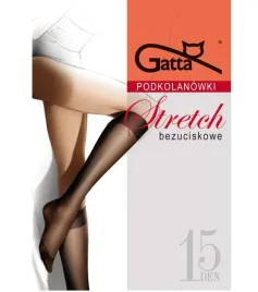 gatta-stretch-knee-socks-15-den-00-uni-bronzo