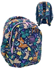 plecak-coolpack-wczesnoszkolny-trzykomorowy-kl-1-4-sarenki-dziewczecy-deer