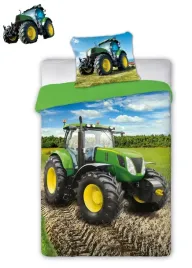 komplet-poscieli-140x200-traktor-ciagnik-zielony-pole-turbo-mlodziezowa