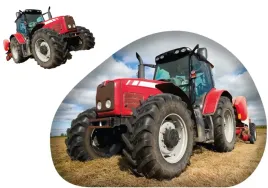 poduszka-ksztaltka-traktor-czerwony-ozdobna-miekka-jasiek