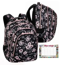 plecak-coolpack-kwiaty-rozowe-czterokomorowy-mlodziezowy-hellen-szkolny