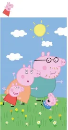 recznik-30x50-do-rak-przedszkolny-bawelniany-swinka-peppa-rodzina-twarz