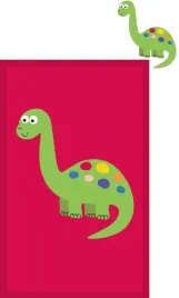 recznik-30x50-do-rak-i-twarzy-dino-dzieciecy-bawelniany-dinozaur