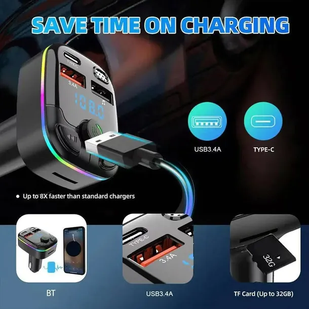 transmiter-fm-bluetooth-5-0-usb-c-pd-dual-usb-stan-nowy