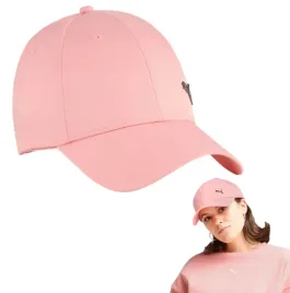 czapka-z-daszkiem-damka-puma-pudrowy-roz-regulowana-baseballowa