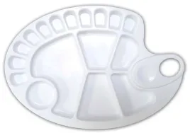 paleta-malarska-owalna-paletka-do-farb-biala-zieler-17-komor-34-x-22-cm