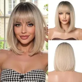 peruka-damska-blond-ombre-z-grzywka-wlosy-proste-syntetyczne-35cm