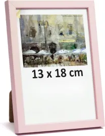 ramka-na-zdjecia-13x18-cm-rozowa-mdf-ramka-stojaca-i-wiszaca