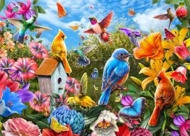 puzzle-huadada-birds-and-flowers-1000-elementow