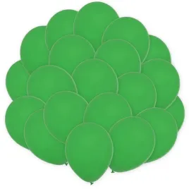 balony-pastel-green-decomex-zielony-18-25-szt