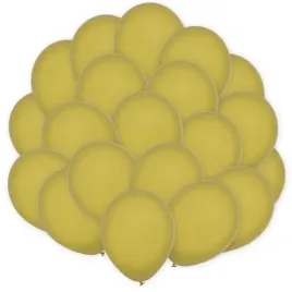 balony-pastel-mustard-decomex-oliwkowy-18-25-szt