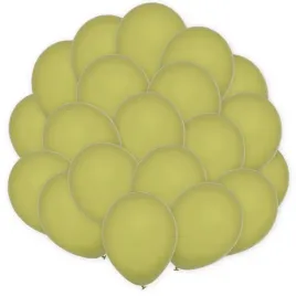 balony-pastel-olive-decomex-oliwkowy-18-25-szt