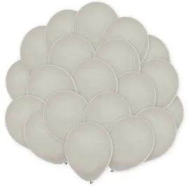 balony-pastel-sand-decomex-szary-18-25-szt