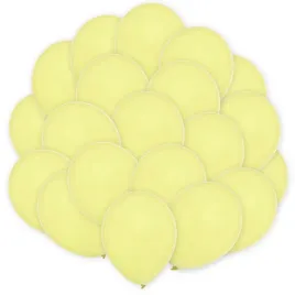balony-pastel-yellowish-decomex-zolty-18-25-szt