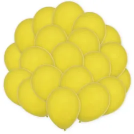 balony-pastel-yellow-decomex-zolty-18-25-szt