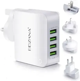 ladowarka-sieciowa-beizkna-4x-usb-4-4a-22w-uniwersalna-szybka-podrozna