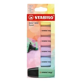 zakreslacz-stabilo-boss-mini-pastelowe-kolory-etui-kartonowe-6-sztuk