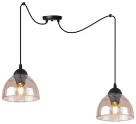 lampa-wiszaca-sufitowa-zyrandol-pajak-misa-szklane-miodowe-klosze-podwojny