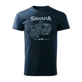 koszulka-motocyklowa-z-motocyklem-bmw-sahara-legend-meska-granatowa