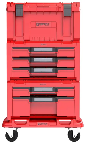 zestaw-qbrick-system-pro-red-workshop-drawer-set-4-stan-nowy