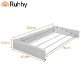 suszarka-scienna-na-ubrania-80cm-ruhhy-stan-nowy