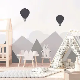 bergen-naklejka-scienna-dla-dzieci-gory-skandynawskie-balony-xxl-120x160