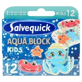 salvequick-plastry-aqua-block-kids-1-op-12szt