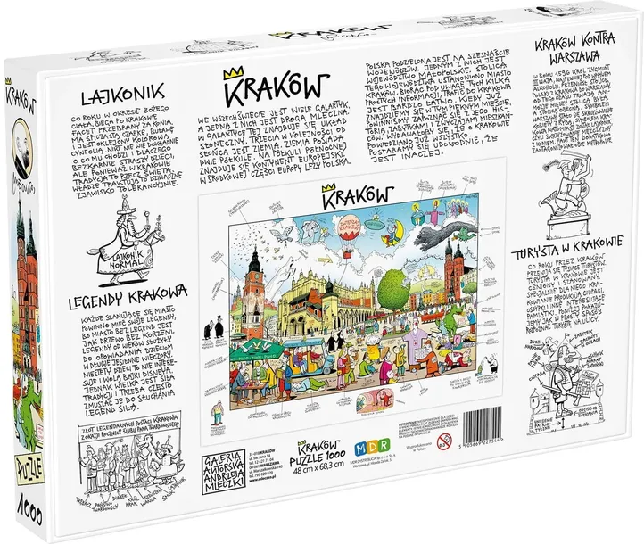 puzzle-1000-krakow-stan-opakowania-oryginalne