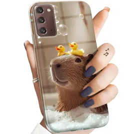 etui-do-samsung-galaxy-note-20-wzory-kapibara-urocza-zwierzak-obudowa-case
