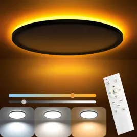 amazefan-plafon-led-24w-2400lm-30-cm-czarny-z-pilotem-sciemnialny-regulacja