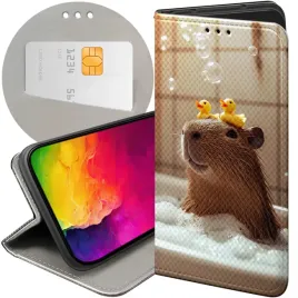 etui-z-klapka-do-xiaomi-redmi-note-12s-4g-wzory-kapibara-urocza-zwierzak
