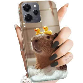etui-do-xiaomi-redmi-12-4g-redmi-12-5g-wzory-kapibara-urocza-zwierzak