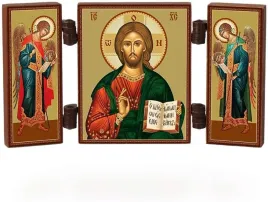 ikona-tryptyk-jezus-chrystus-oltarzyk-podrozny-mdf