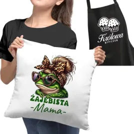 zajebista-mama-poduszka-dla-mamyprezent-gratis-fartuszek