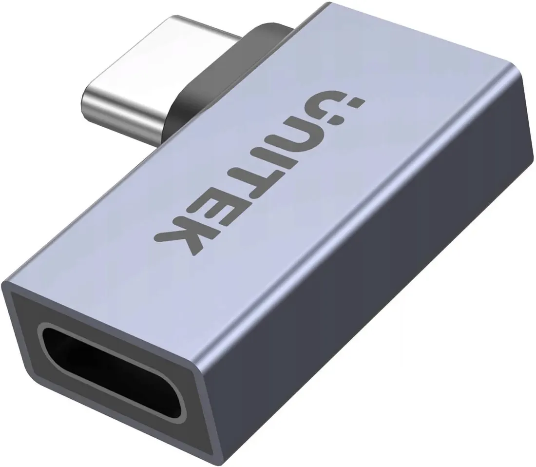 unitek-adapter-usb-c-na-usb-c-katowy-plaski-stan-nowy