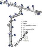 rynna-ocynk-80-mm-3-mb-stan-nowy