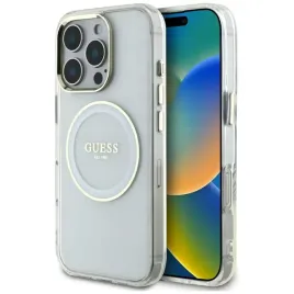 guess-etui-do-iphone-16-pro-max-do-magsafe-logo-classic-biale-wysoka-jakosc