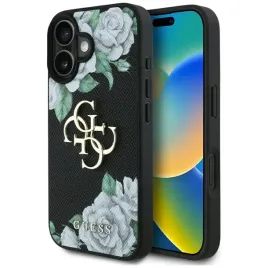 guess-pokrowiec-etui-grinded-roses-4g-logo-do-iphone-16-magnetyczne-ochrona