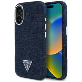 guess-etui-case-tpu-do-iphone-16-do-magsafe-denim-triangle-logo-magnetyczne