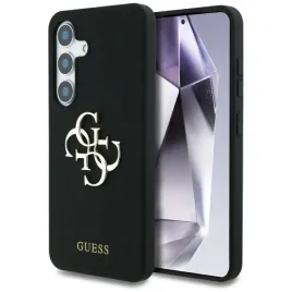 guess-case-do-samsung-galaxy-s25-pokrowiec-silicone-z-logo-4g-bottom-script