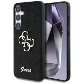 guess-etui-fixed-glitter-big-do-samsung-galaxy-s25-tpu-ochrona-metal-logo